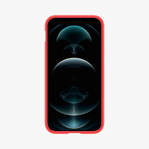 ACS01618 - iPhone 12 Pro Max Case Ultra Hybrid in crystal clear showing the back